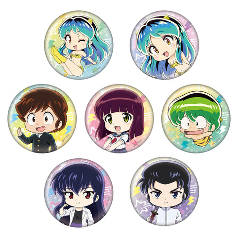 『うる星やつら』缶バッジ ~SDアート~(7個入) BOX